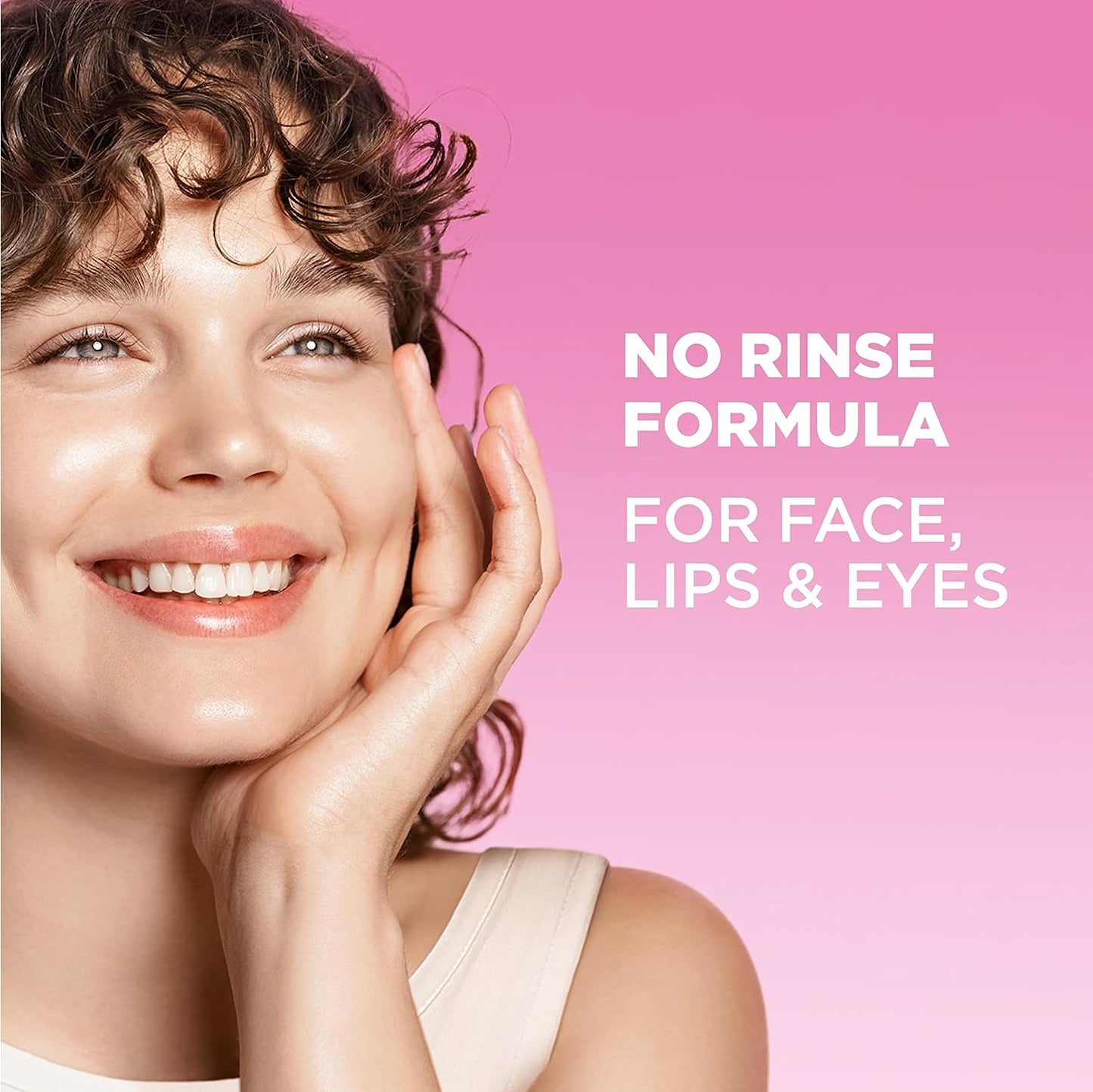 Hydrating Micellar Water with Rose Water and Glycerin, Gentle Facial Cleanser and Makeup Remover for All Skin Types, Vegan and Cruelty-Free, 13.5 Fl Oz (400 mL)